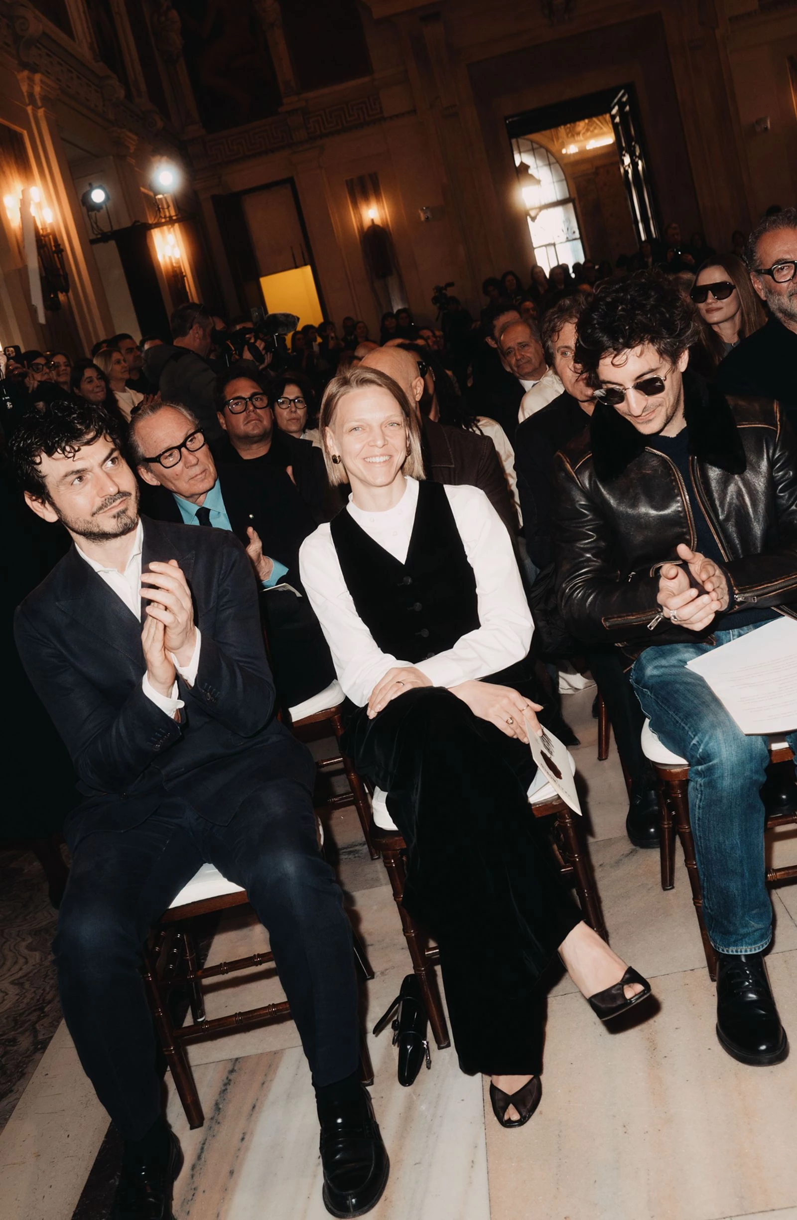 Аріанна Фонтана на пресконференції Vogue World. Photo: Lucas Possiede 