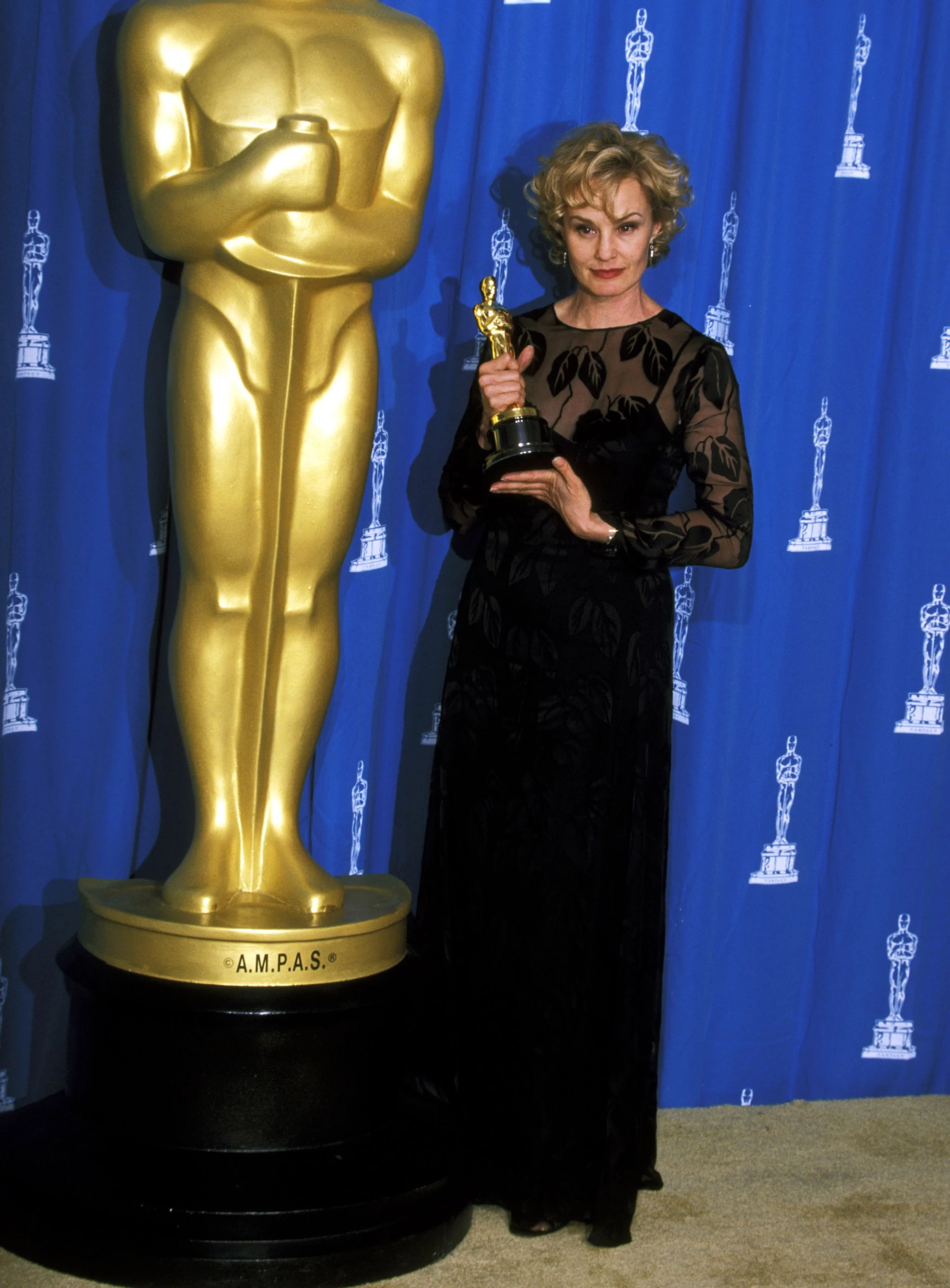 Джессіка Ленг у Calvin Klein, 1995