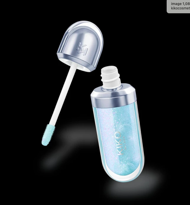 Блиск для губ 3d Hydra Lip Gloss &ndash; Limited Edition, відтінок 51 Frozen Light Blue, Kiko Milano