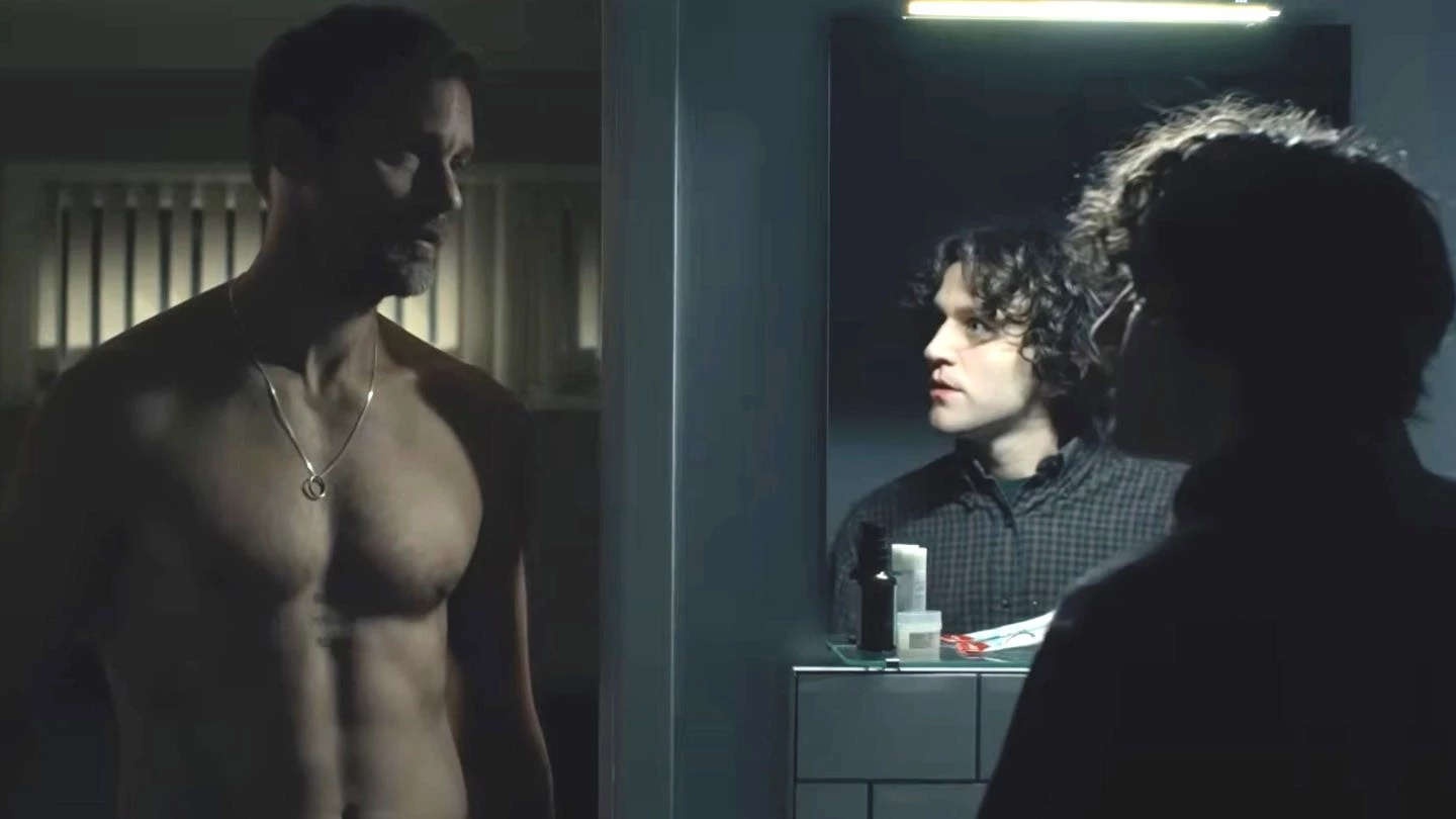 Александр Скашгорд і Гаррі Меллінг у фільмі 