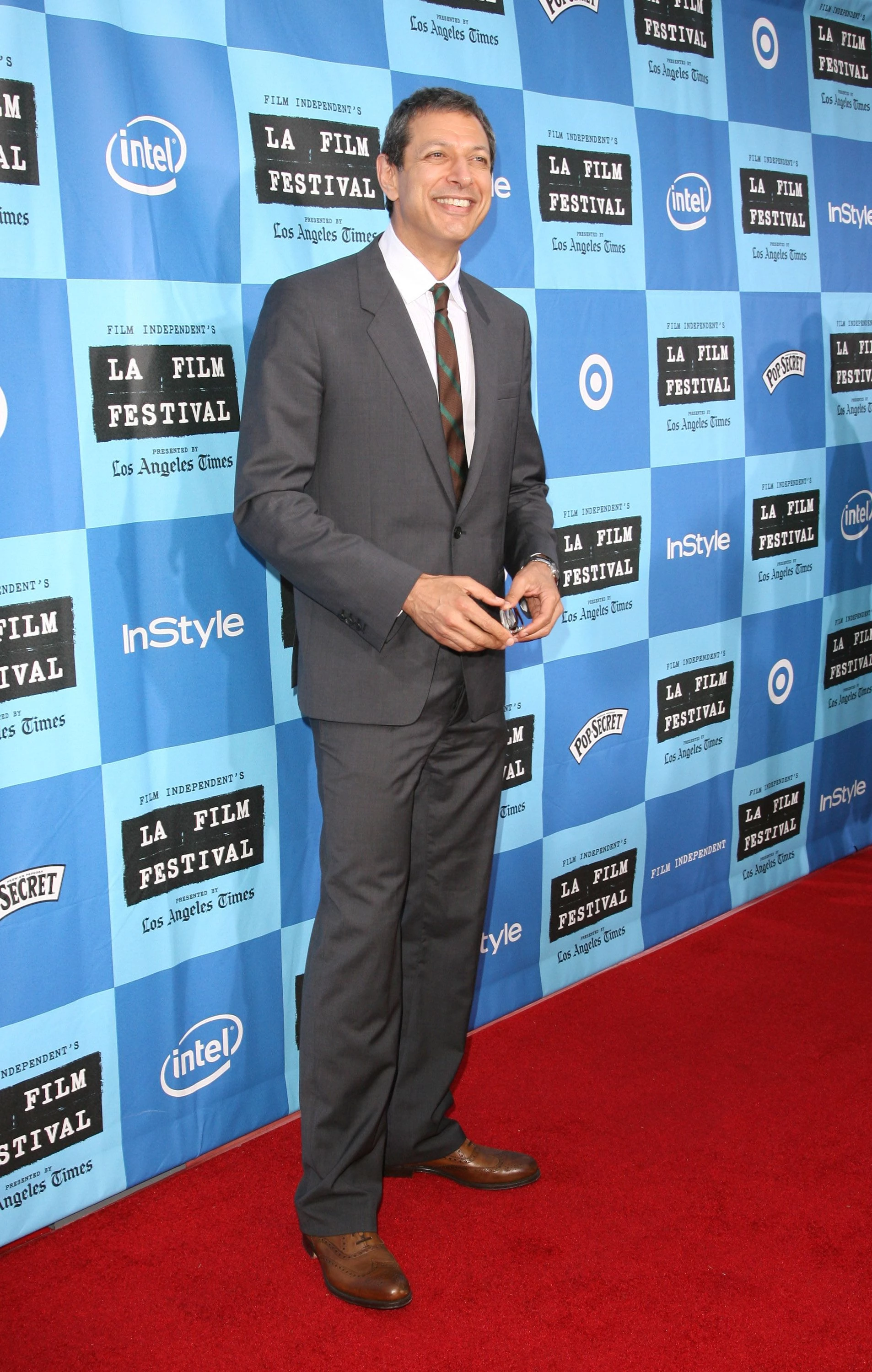 Джефф Голдблюм на прем’єрі фільму у Лос-Анджелесі