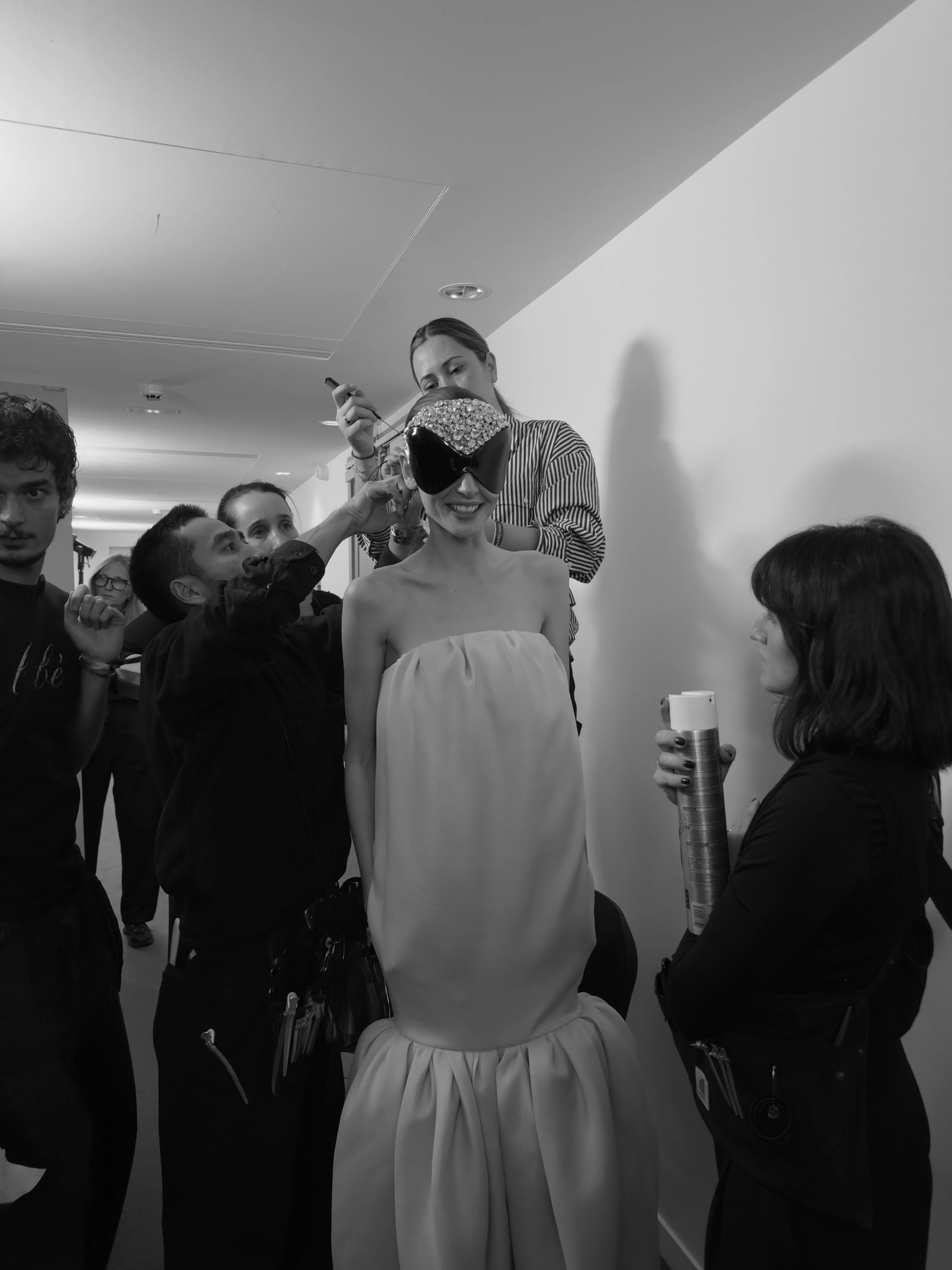 Бекстейдж Balenciaga, весна-літо 2026