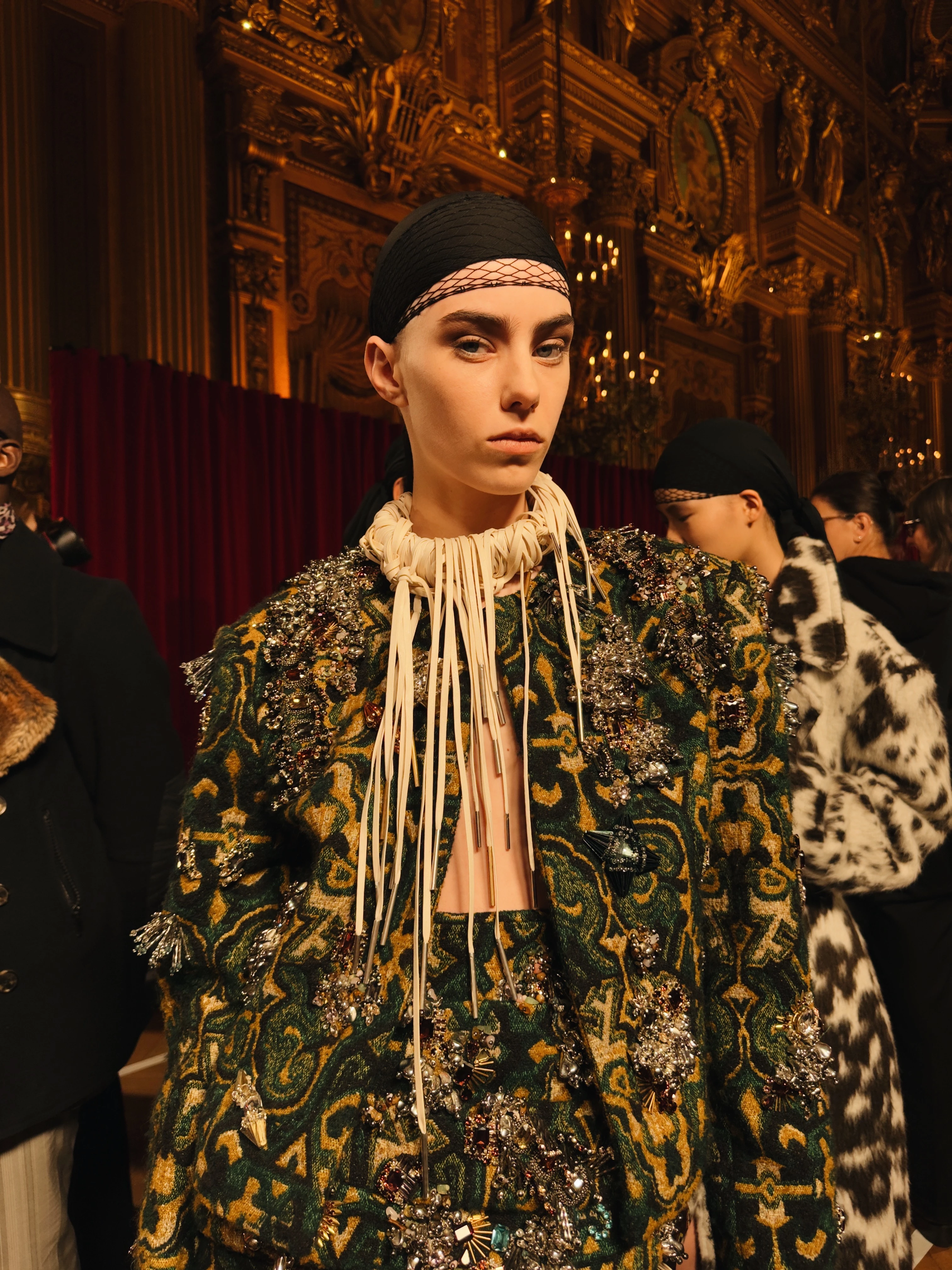 Карина Мазяр для Dries Van Noten, осінь-зима 2025/2026