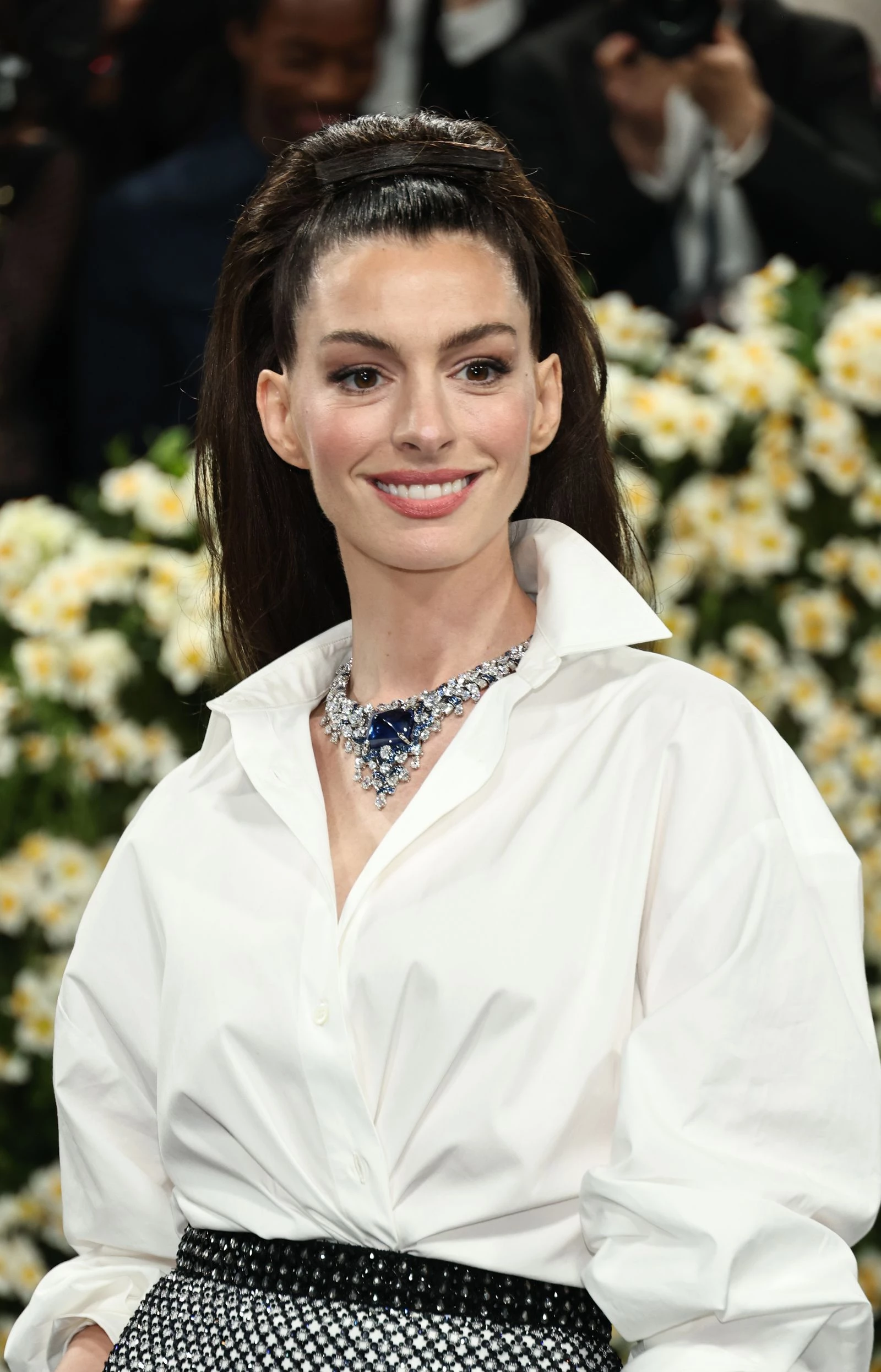 Енн Гетевей у намисті Bulgari. McCarthy/Getty Images 