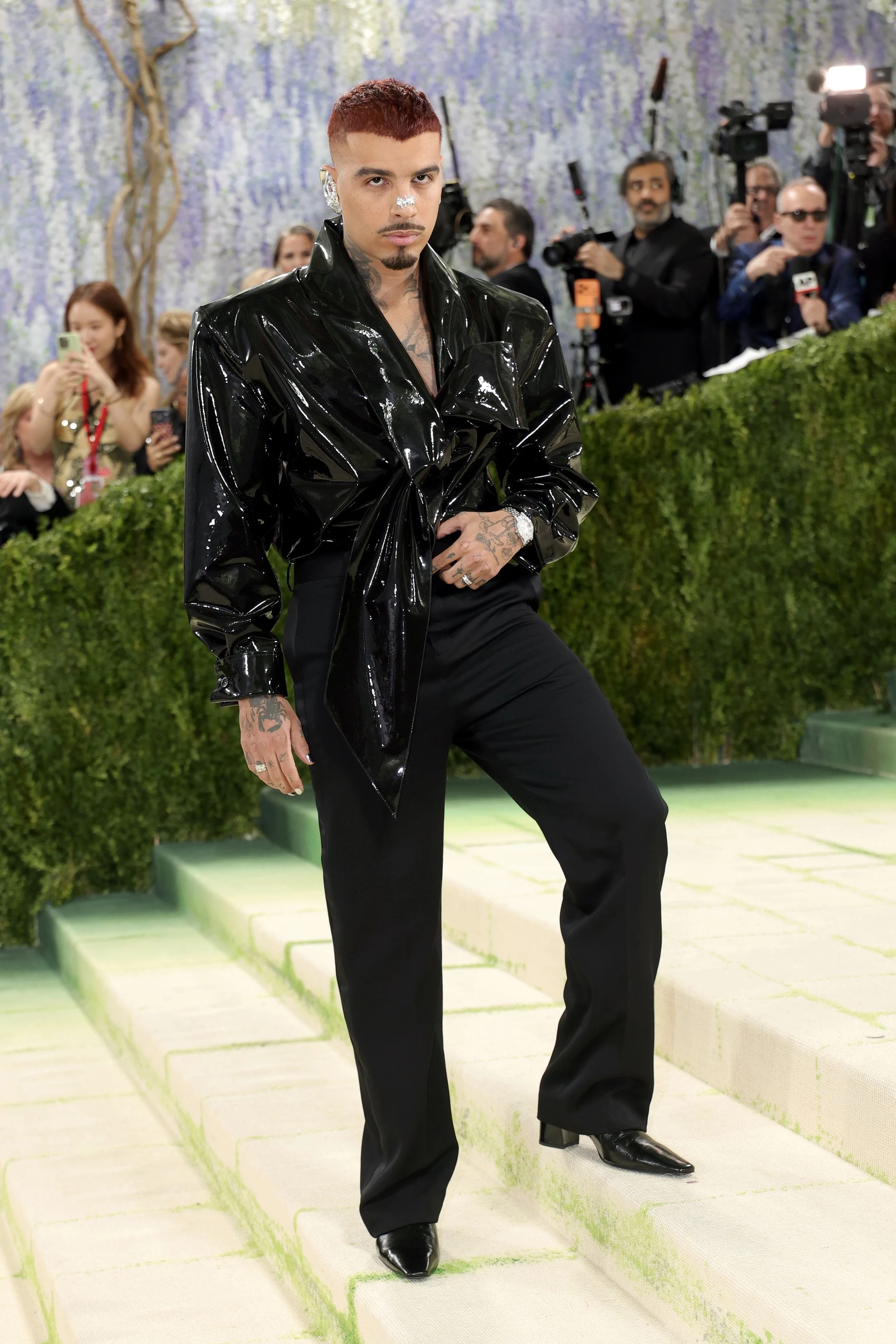 Rauw Alejandro у Saint Laurent