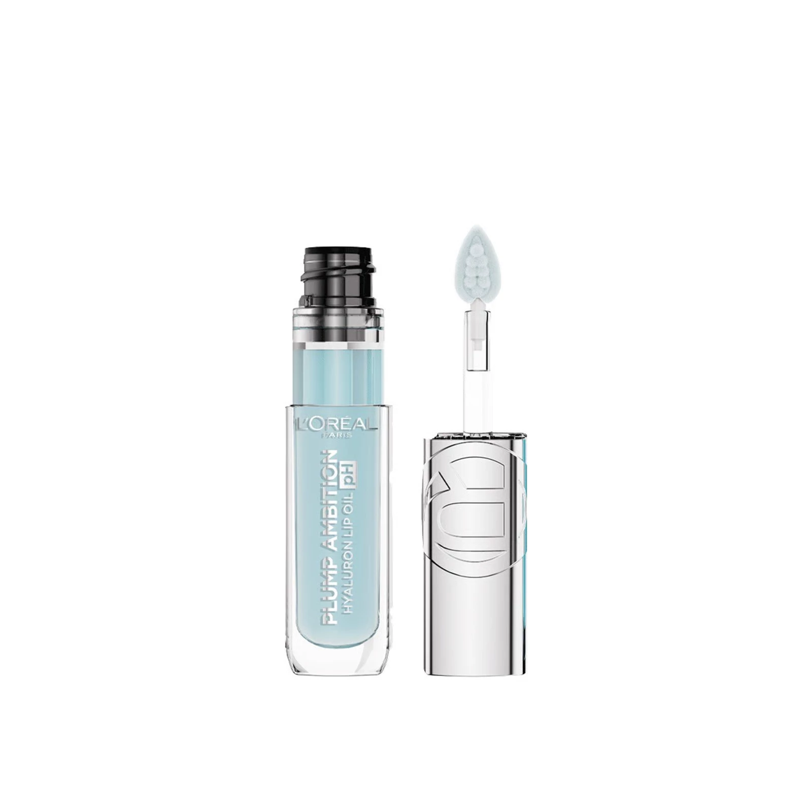 Олійка для губ Plump Ambition Hyaluron Lip Oil pH №113 Cristal Ice, L'Oréal Paris Олійка для губ Plump Ambition Hyaluron Lip Oil pH №113 Cristal Ice, L'Oréal Paris