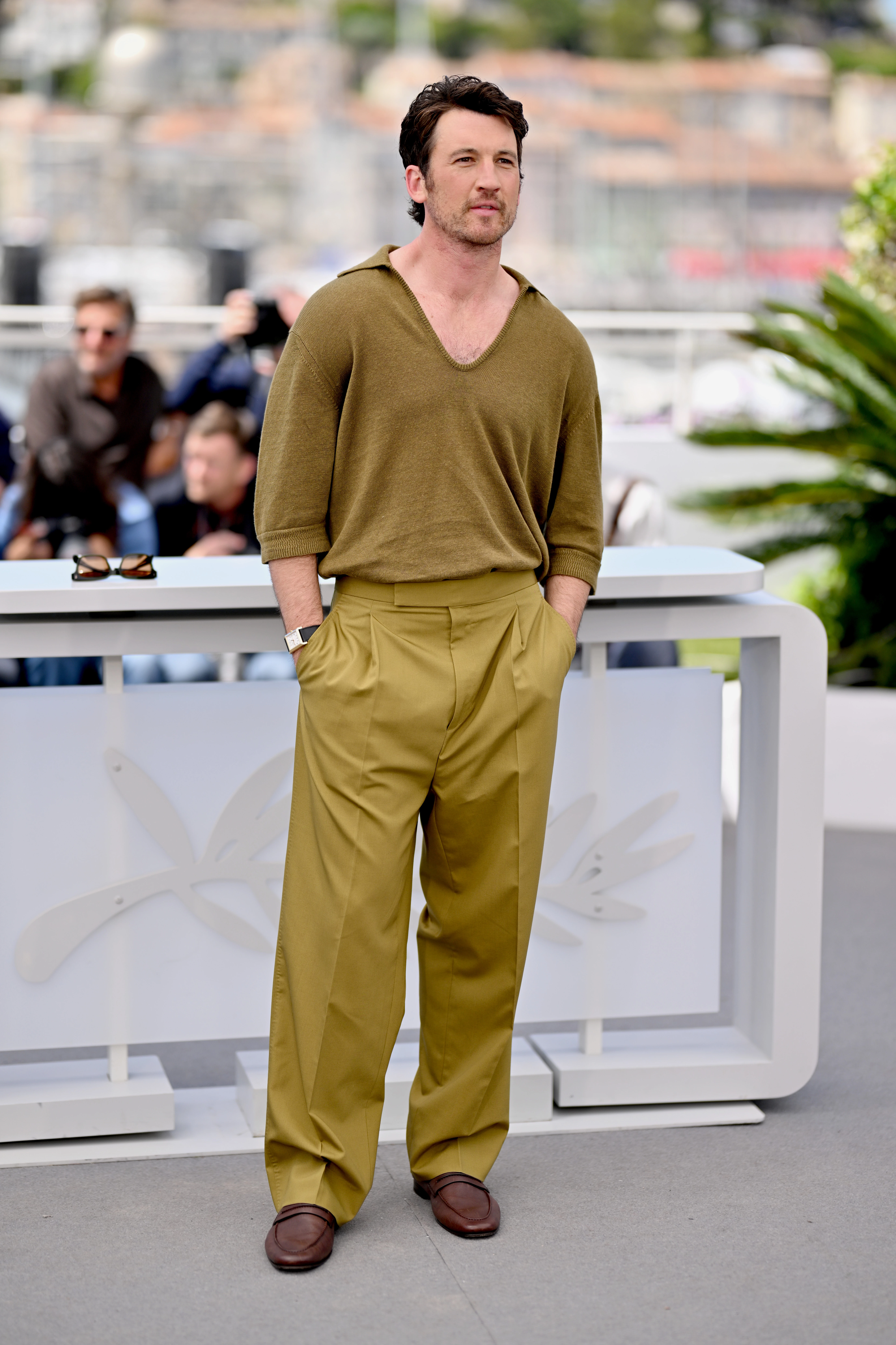 Майлз Теллер в Zegna