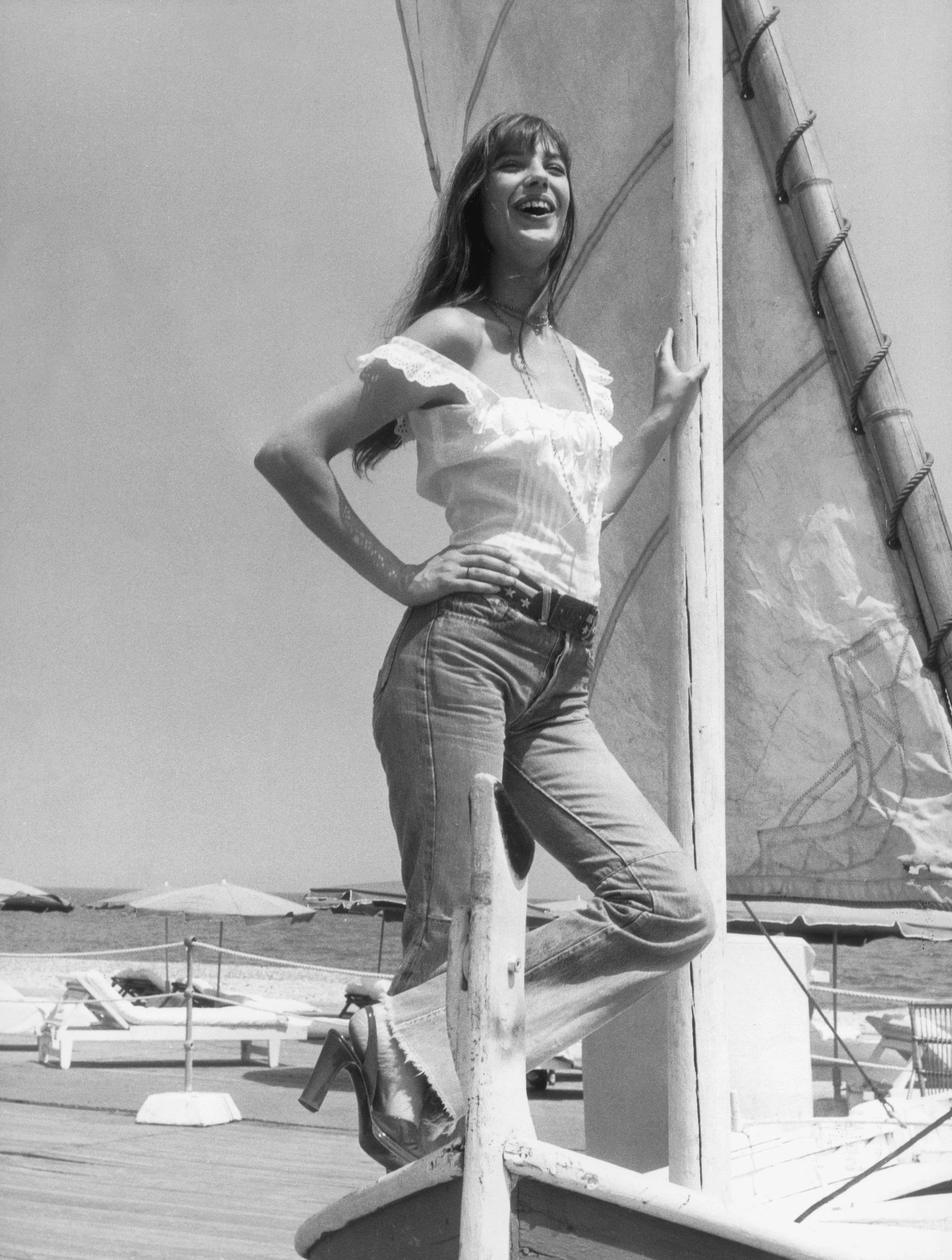 Джейн Біркін у 1973 році. Getty Images Джейн Біркін у 1973 році. Getty Images