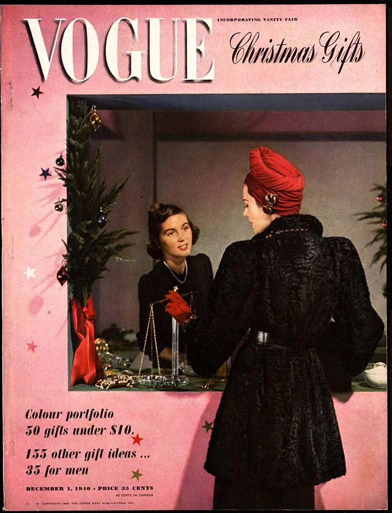Обкладинка Vogue, грудень 1940. Фото: John Rawlings. Conde Nast via Getty Images