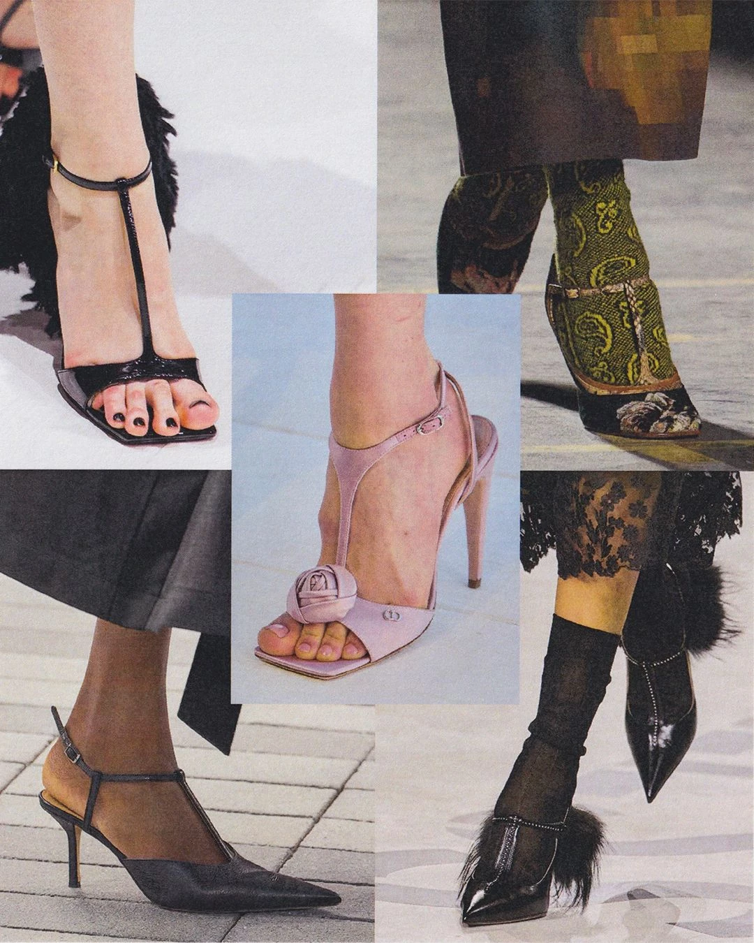 Courtesy of Givenchy, Dries Van Noten, Dior, Calvin Klein, Fendi Courtesy of Givenchy, Dries Van Noten, Dior, Calvin Klein, Fendi