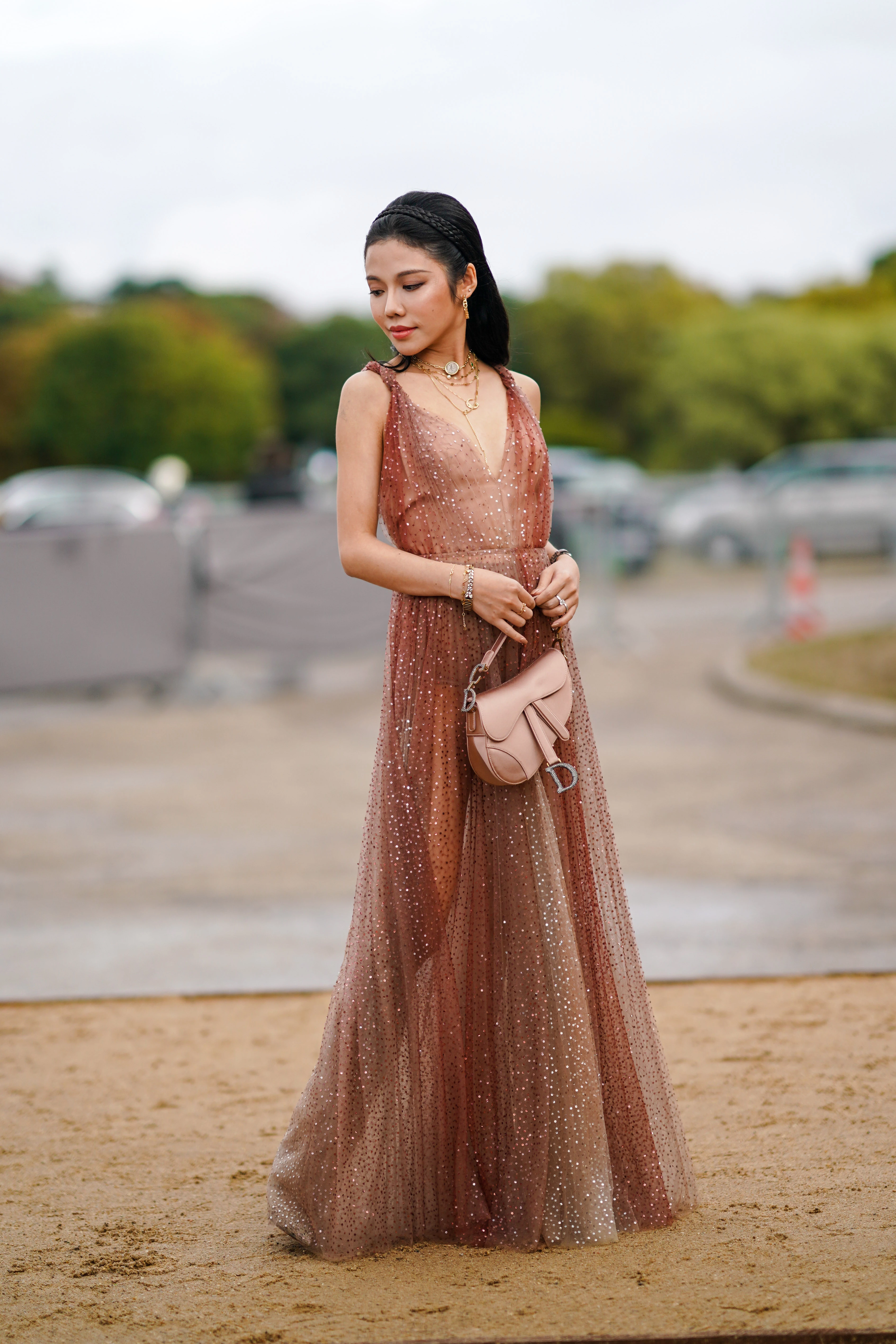 Zinna sales glitter gown