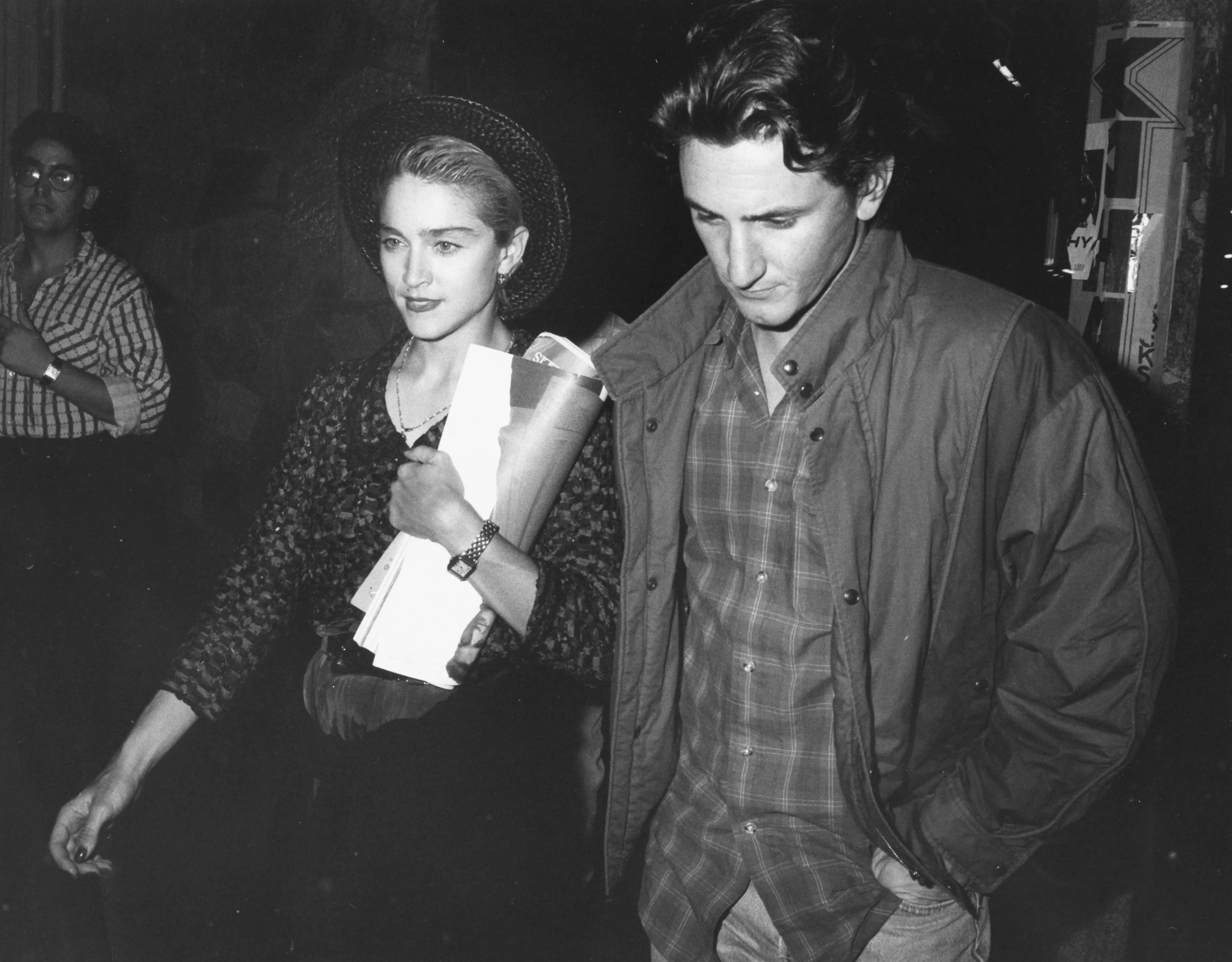 Шон Пенн і Мадонна, 1987 рік